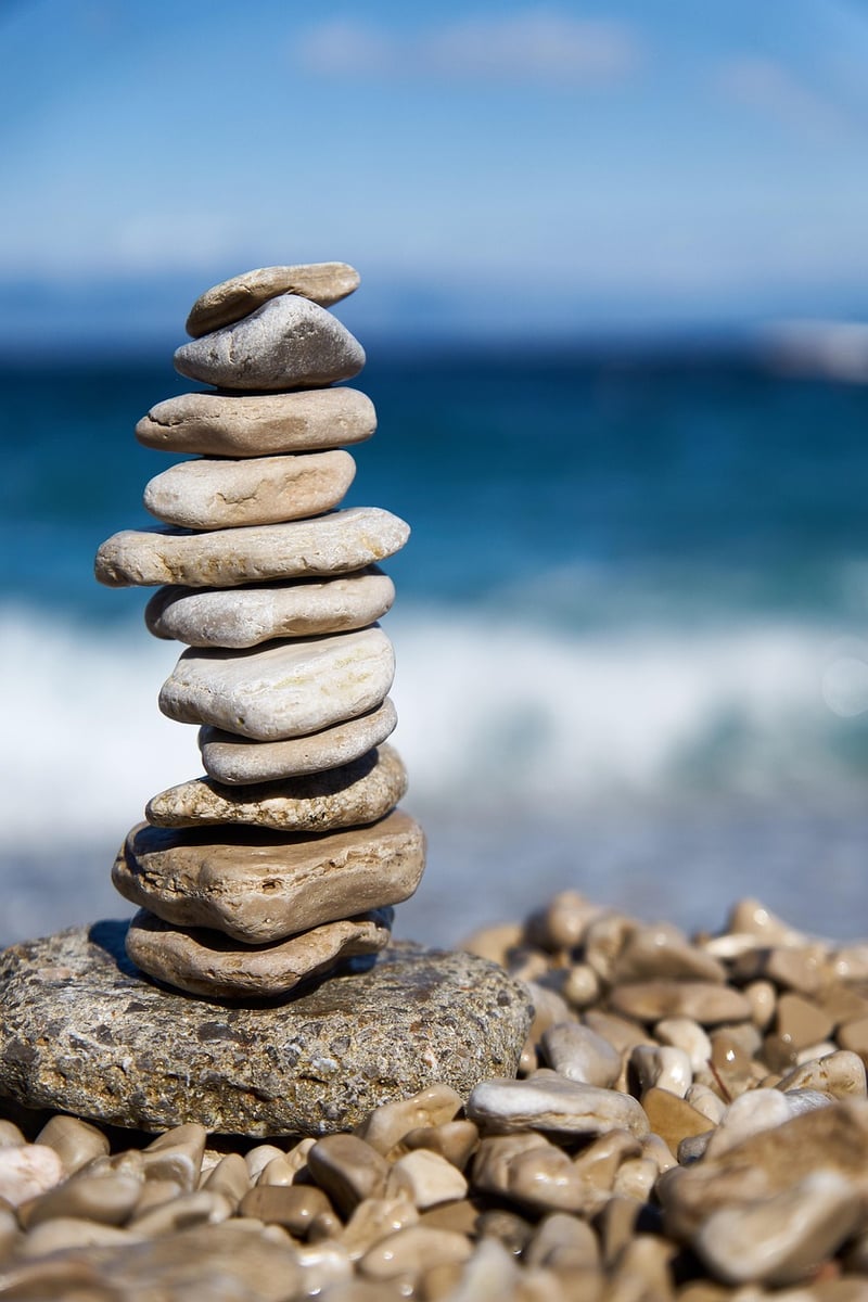 Beach mindfulness walks